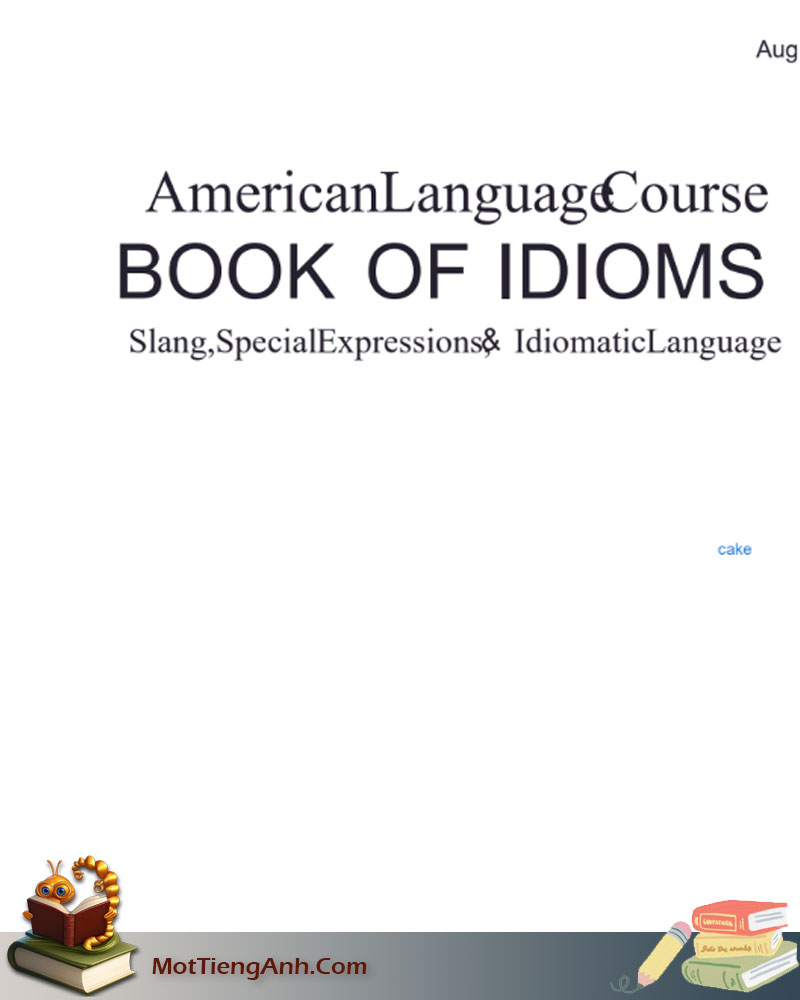 american language course book of idioms