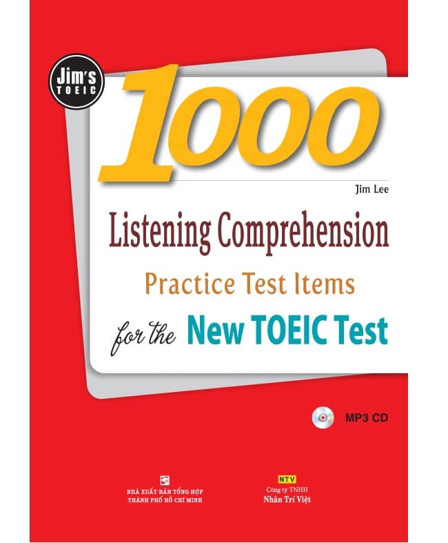 Jim’s TOEIC 1000 Listening Comprehension Practice Test Items For The New Toeic Test PDF & Audio