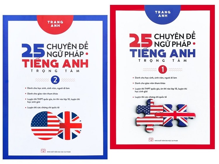 25 chuyên đề ngữ pháp tiếng Anh trọng tâm 1,2 [PDF]