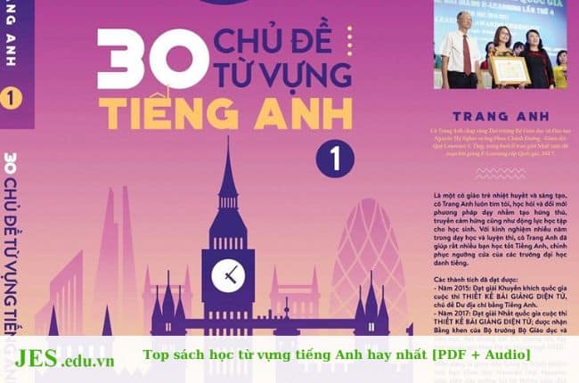 30 chủ đề từ vựng tiếng Anh thông dụng