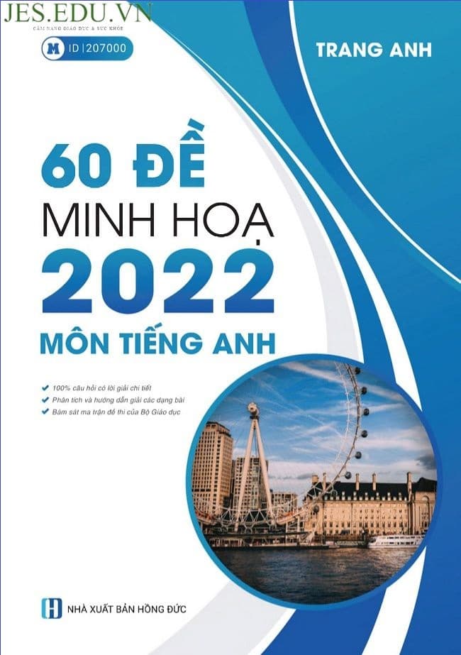 PDF 60 Đề Minh Họa 2022 Môn Tiếng Anh – Cô Trang Anh