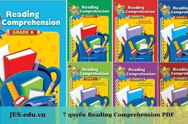 Trọn bộ 7 quyển Reading Comprehension PDF (Bản Full)