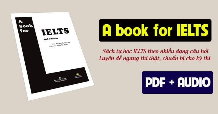 A book for IELTS PDF and Audio by Sam McCarter (Bản Full)