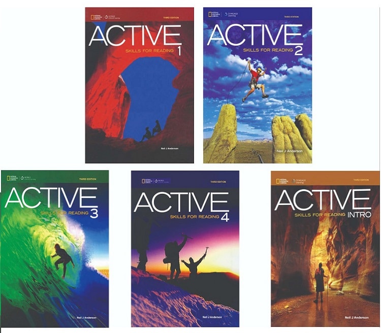 Trọn bộ Active Skills For Reading Intro 1,2,3,4 PDF (Bản Full)