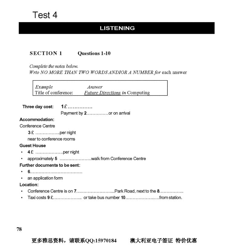 Nội dung trong sách Cambridge IELTS 6