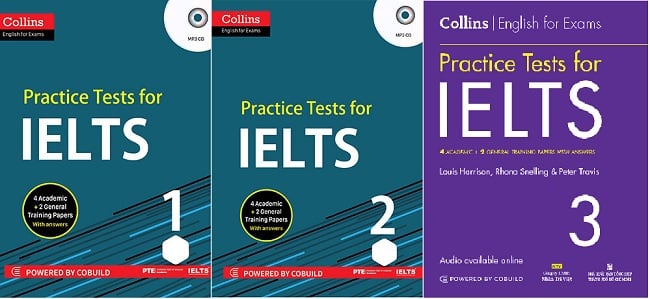 Collins Practice Test for IELTS 1,2,3 PDF and Audio