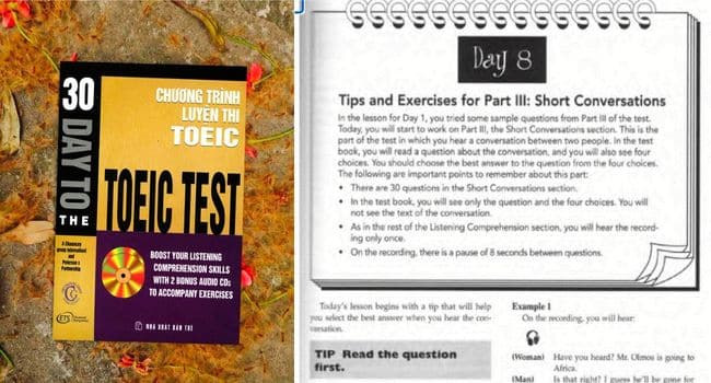 30 Days To The TOEIC Test (Ebook+Audio) –