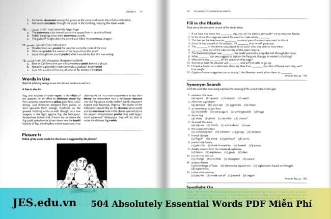 Download 504 Absolutely Essential Words PDF Free