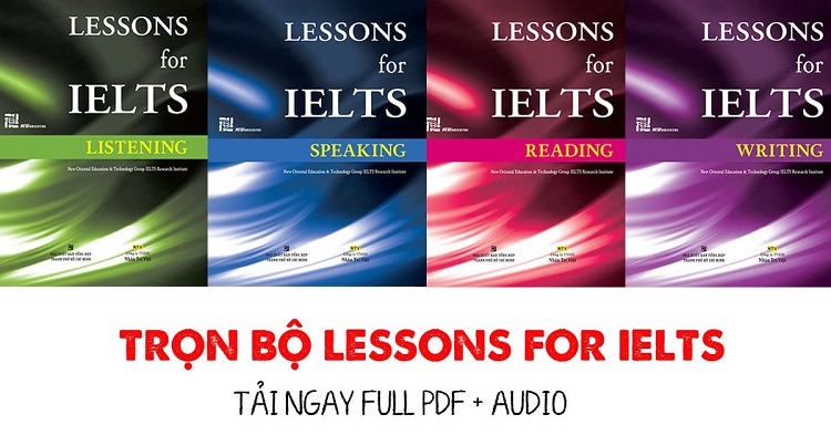 Lessons for IELTS Listening, Reading, Writing, Speaking Answer key PDF and Audio