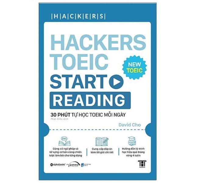 Hackers TOEIC Start Reading (30 phút tự học TOEIC mỗi ngày) PDF