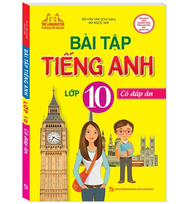 PDF Bài tập tiếng Anh 10 – Bùi Văn Vinh Key