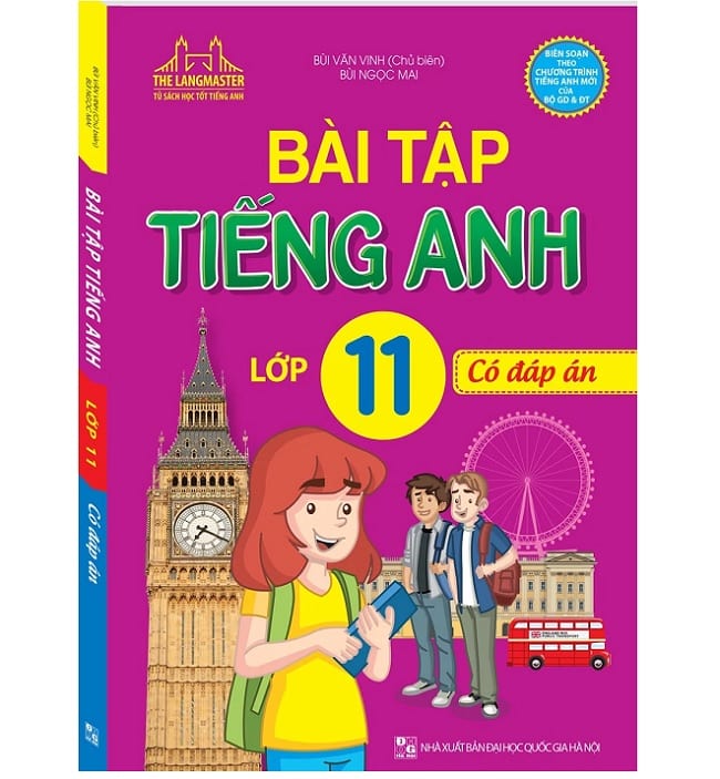 PDF Bài tập tiếng Anh 11 – Bùi Văn Vinh Key