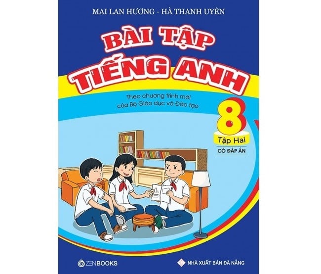 sach bai tap tieng anh mai lan huong 8 tap 2