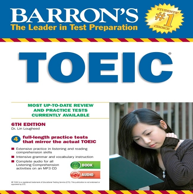 Barron’s TOEIC [PDF & Audio] – Sách học TOEIC không thể bỏ qua