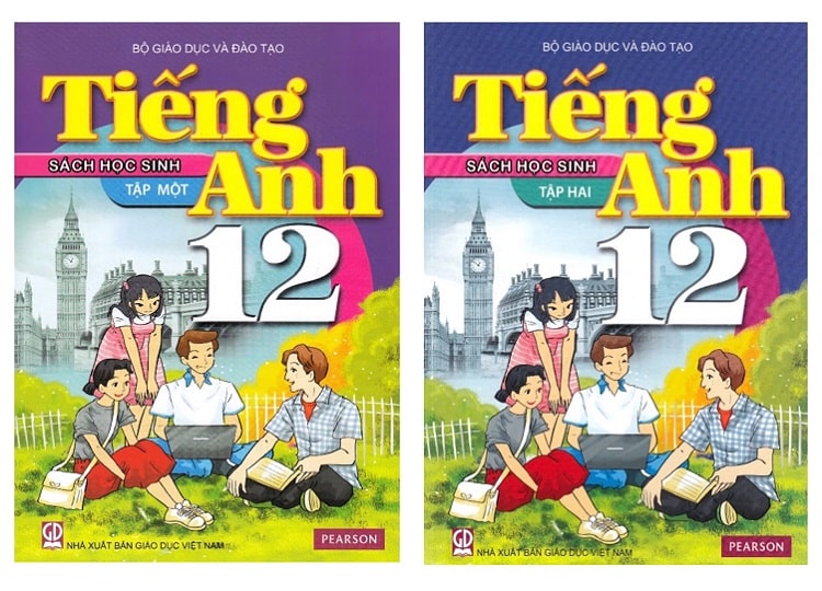 SGK tiếng Anh lớp 12 – Sách mới PDF (Tập 1+ Tập 2 + File nghe thí điểm)