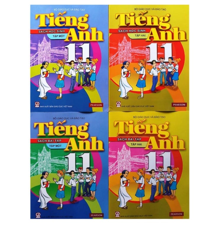 Sách giáo khoa tiếng Anh lớp 11 mới [Trọn bộ 1, 2 + Audio]