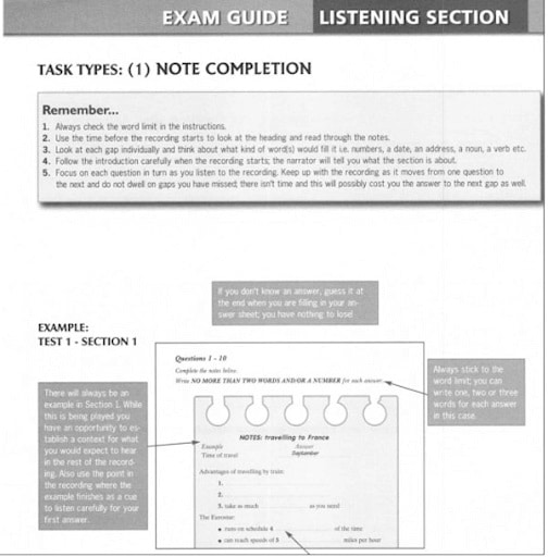 Nội dung trong sách Succeed in IELTS – 9 Practice Test