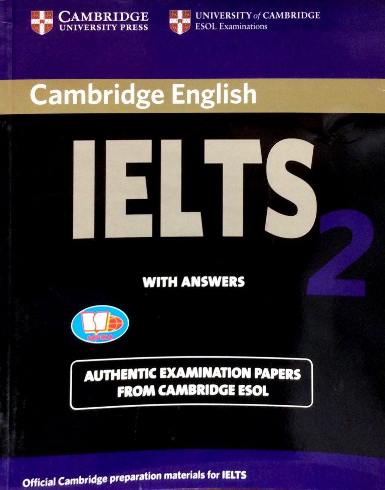 Cambridge IELTS 2 Free có đáp án –