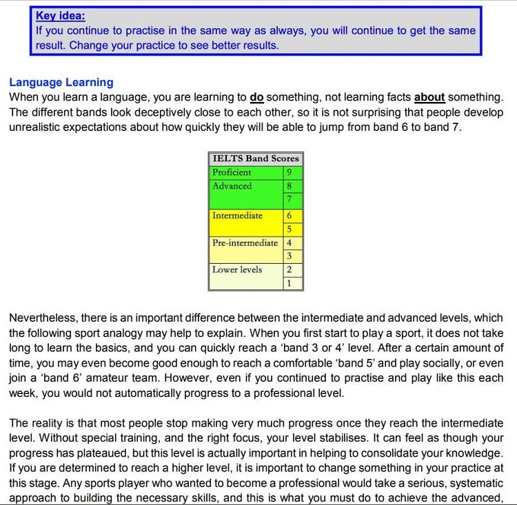 the key to ielts success pdf download