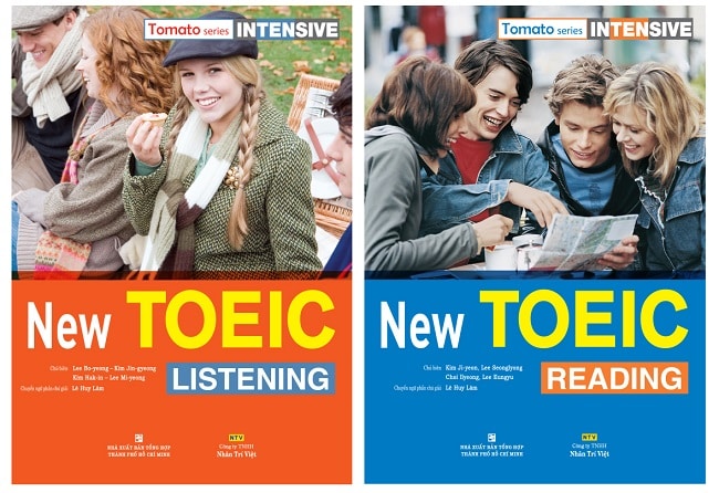 Sách Tomato TOEIC Intensive new Reading & Tomato TOEIC Intensive new listening