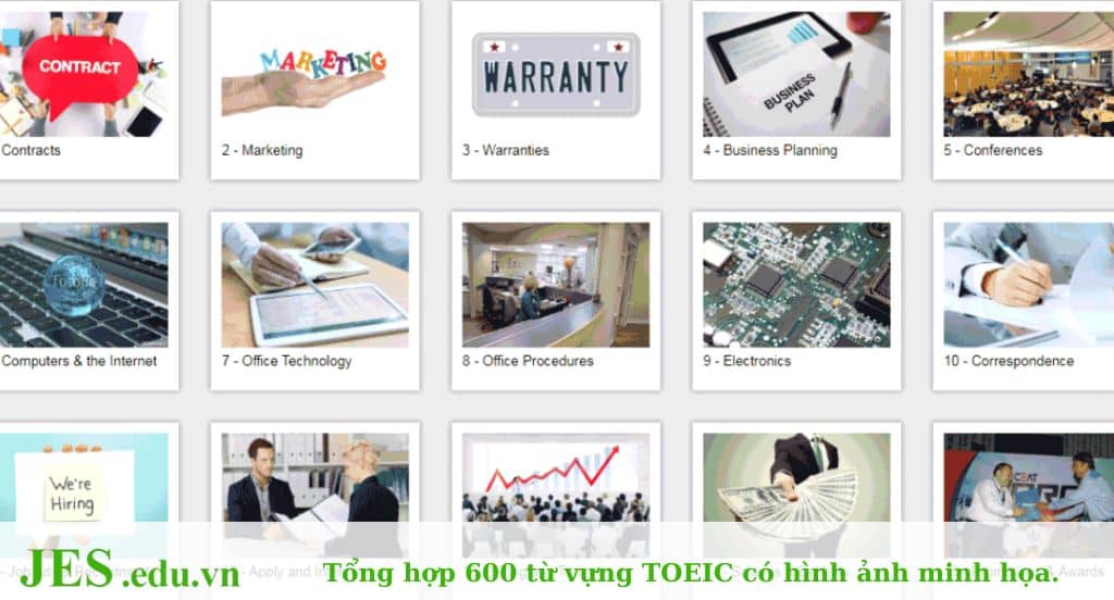 tong hop 600 tu vung toeic co hinh anh