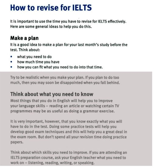 Nội dung trong sách Top tips for IELTS Academic PDF