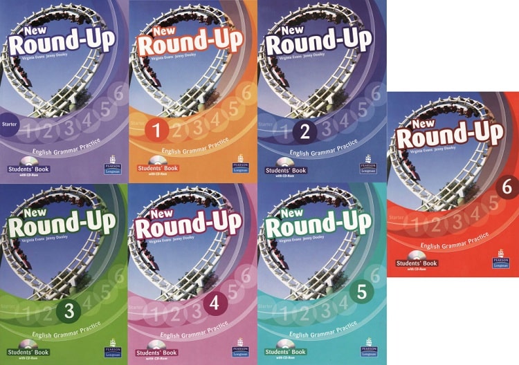 Trọn bộ New Round-Up Starter, 1, 2, 3, 4, 5, 6 [PDF & Audio]