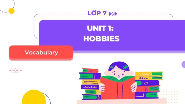 Từ vựng Tiếng Anh 7 Unit 1: Hobbies – Global Success