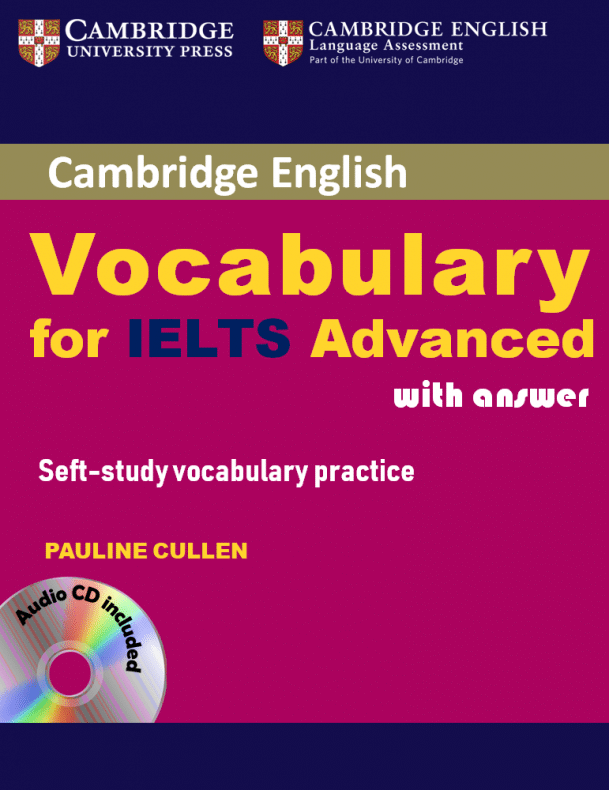 Cambridge Vocabulary for IELTS Advanced PDF and Audio, Free Download