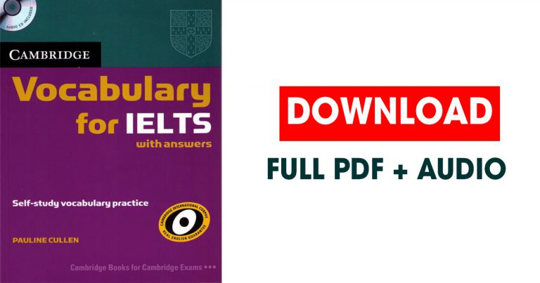 Cambridge Vocabulary For IELTS PDF and Audio –