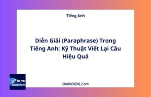 Diễn Giải (Paraphrase) Trong Tiếng Anh: Kỹ Thuật Viết Lại Câu Hiệu Quả